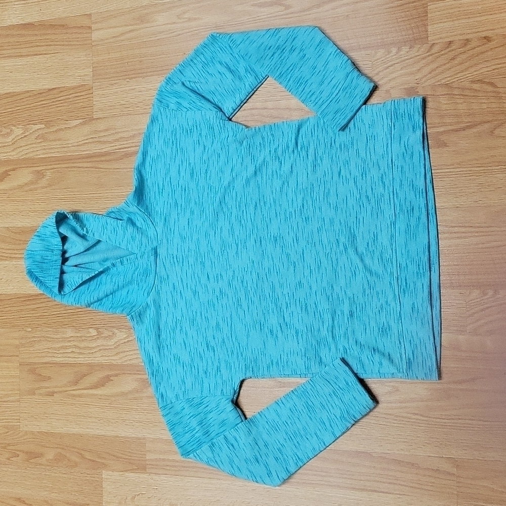 Champion Girls size XL teal hoodie